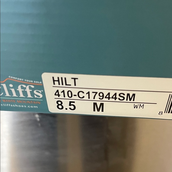 Cliffs by White Mountain Gray Hilt Flat Shoes Women’s 8.5 NIB - Picture 3 of 6